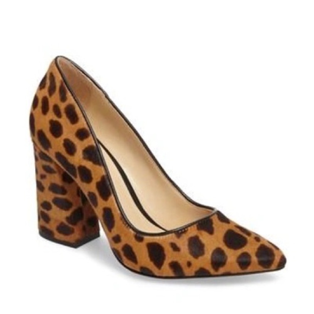 Vince Camuto Leopard Print Heels
